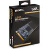 Εσωτερικός Σκληρός Δίσκος Emtec SSD M2 Nvme X300 512GB Intern